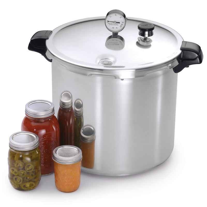 Presto Brushed Aluminum Cooker Canner, 23 qt.