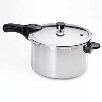 Presto Polished Aluminum Pressure Cooker 8 qt