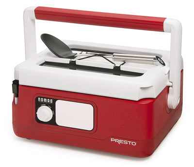 Presto Nomad Red Plastic 250W Slow Cooker 6 qt. Capacity (Pack of 2)