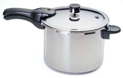 Presto Polished Stainless Steel Pressure Cooker 6 qt