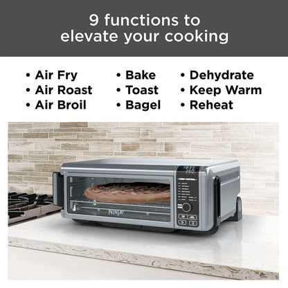 Ninja Foodi 6-in-1 Digital Air Fry, Large Toaster Oven, Flip-Away, SP080