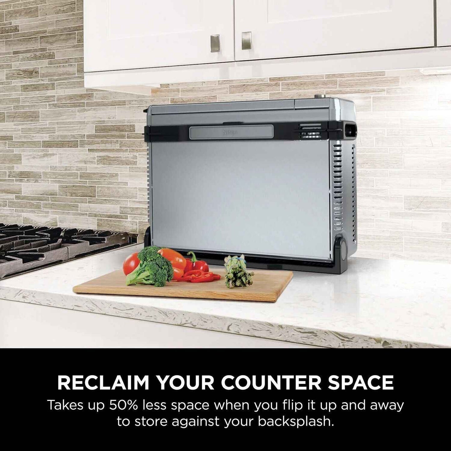 Ninja Foodi 6-in-1 Digital Air Fry, Large Toaster Oven, Flip-Away, SP080