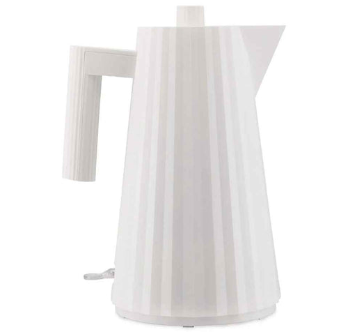 Alessi Plisse Electric Kettle – White – 1 Quart