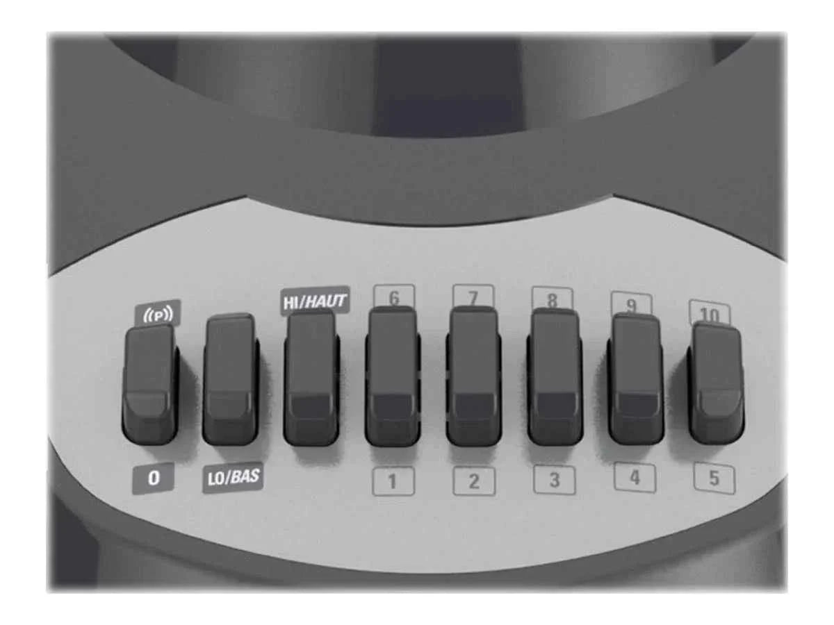 Black & Decker 10 Speed Blender – 5 Cup Glass Blending Jar – Gray