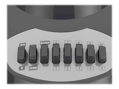 Black & Decker 10 Speed Blender – 5 Cup Glass Blending Jar – Gray