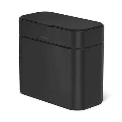 simplehuman Compost Caddy, Detachable and Countertop Bin, 4 Liter / 1.06 Gallon, Matte Black