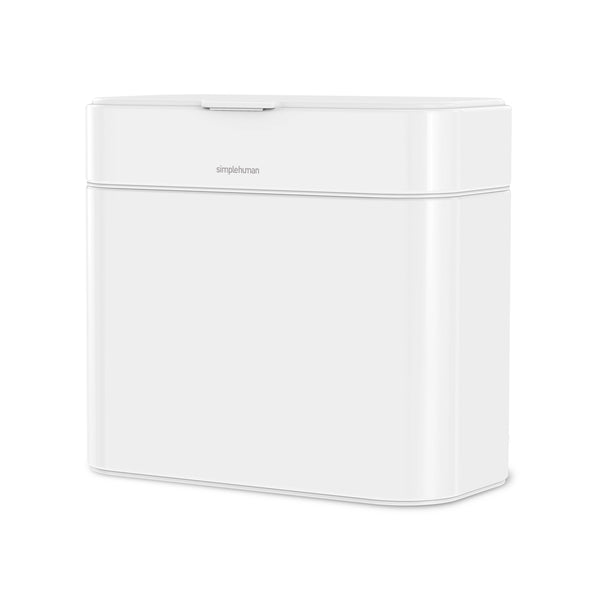 simplehuman Compost Caddy, Detachable and Countertop Bin, 4 Liter / 1.06 Gallon, White