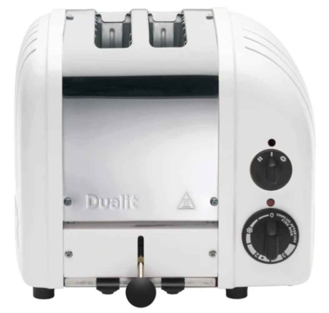 Dualit 2 Slice Newgen Toaster - White