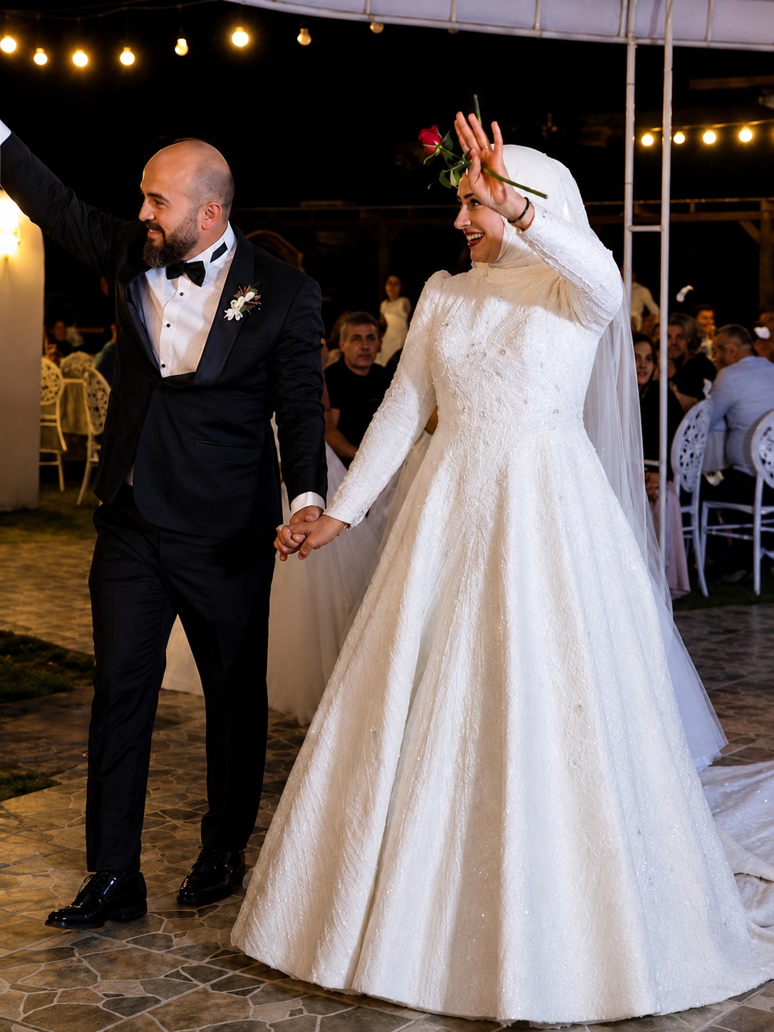 Why did Burak miss his sister's wedding?