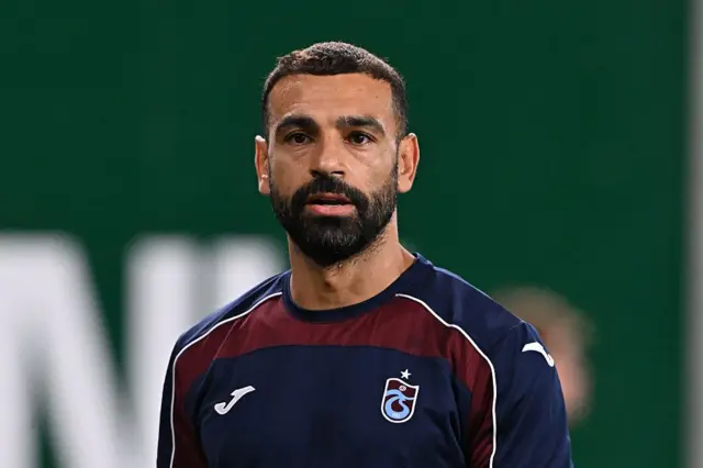 Mohamed Salah, the star of the Egyptian national team and the Turkish club Trabzonspor