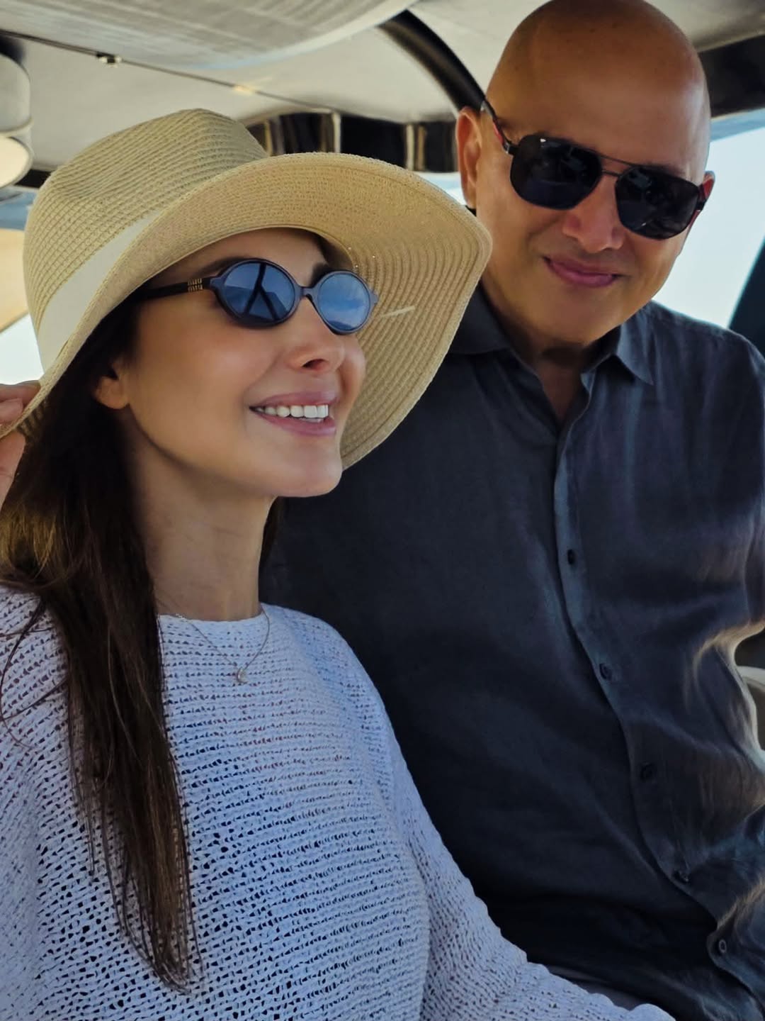 Nancy Ajram and Fadi Al-Hashemi