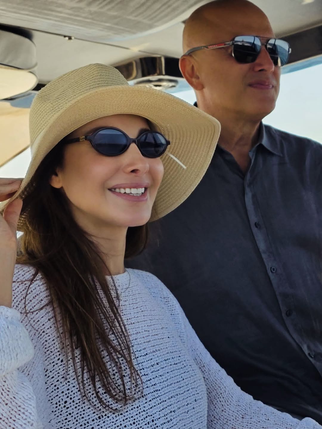 Nancy Ajram and Fadi Al-Hashemi