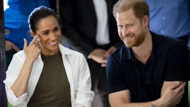 Meghan and Prince Harry in a February 2026 photo