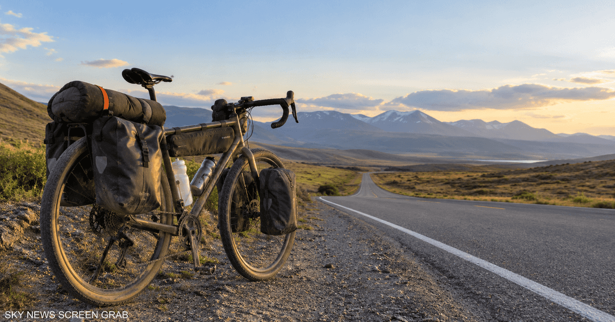 53 punctures and 6 crashes...a breakdown that didn't stop the 18,000 mile trip