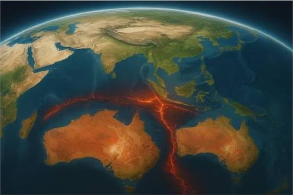 Australia is on the move… a continent that moves forward every year and prepares to change the map of the world