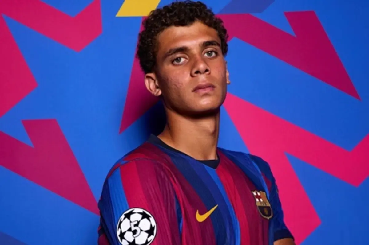 Hamza Abdel Karim may have a new badge on his Barcelona shirt
