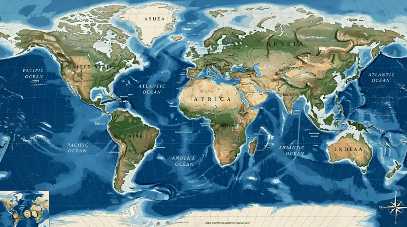 International resolution to correct the map of the world and promote a fair representation of the continents
