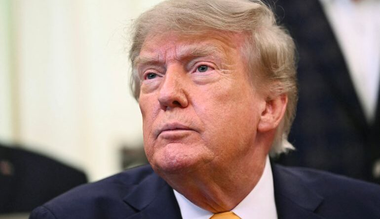 U.S. President Donald Trump is seen before signing executive orders related to beef processing in the Oval Office of the White House on September 4, 2026 in Washington, Washington. (Photo: Kent Nishimura/AFP)