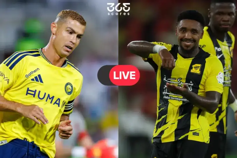 Live Streaming Free.. Watch Al-Nasr vs Al-Ittihad now in Saudi League Classico – 365Score