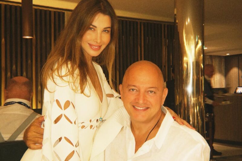 Nancy Ajram and Fadi Al-Hashemi’s romantic celebration of their wedding anniversary…and they renew their 18-year love story