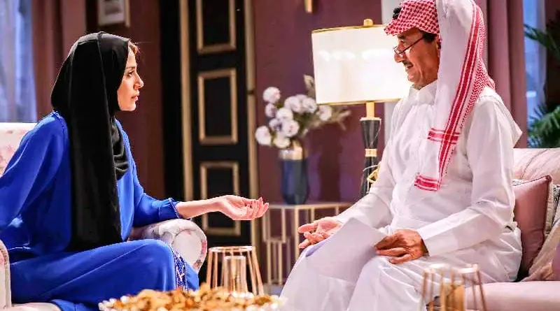 Nasser Al-Kassabi and Elham Ali.. in the drama of Ramadan
