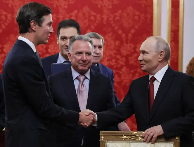 Trump envoys meet Putin in Moscow ahead of Kiev visit, while Russia and Ukraine suspend strikes for three days – BBC News Arabic